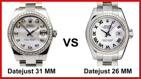 rolex datejust size difference|Rolex Datejust 28mm vs 31mm.